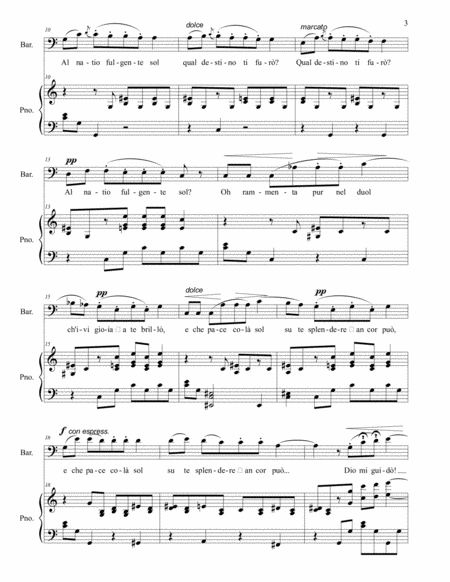 DI PROVENZA IL MAR, IL SUOL - G. Verdi - Arr. for Bariton and Piano image number null