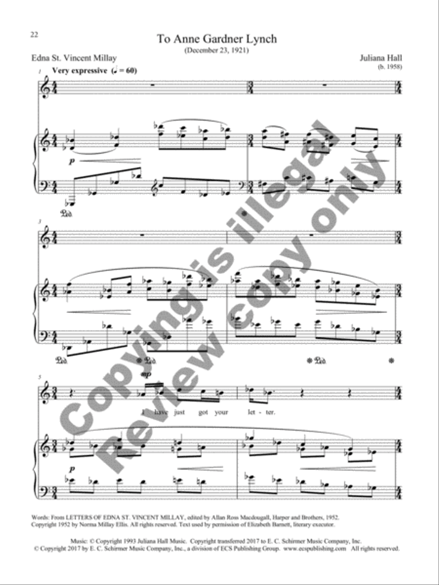 Letters from Edna Letters from Edna Mezzo-Soprano Voice scores gallery preview page 28