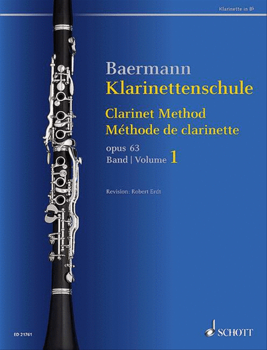 Clarinet Method B-Flat Clarinet scores gallery preview page 1