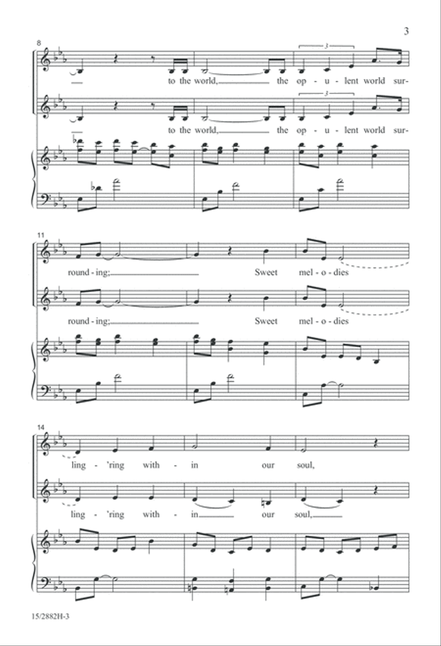 And Music Will Lead Us And Music Will Lead Us SSA scores gallery preview page 4