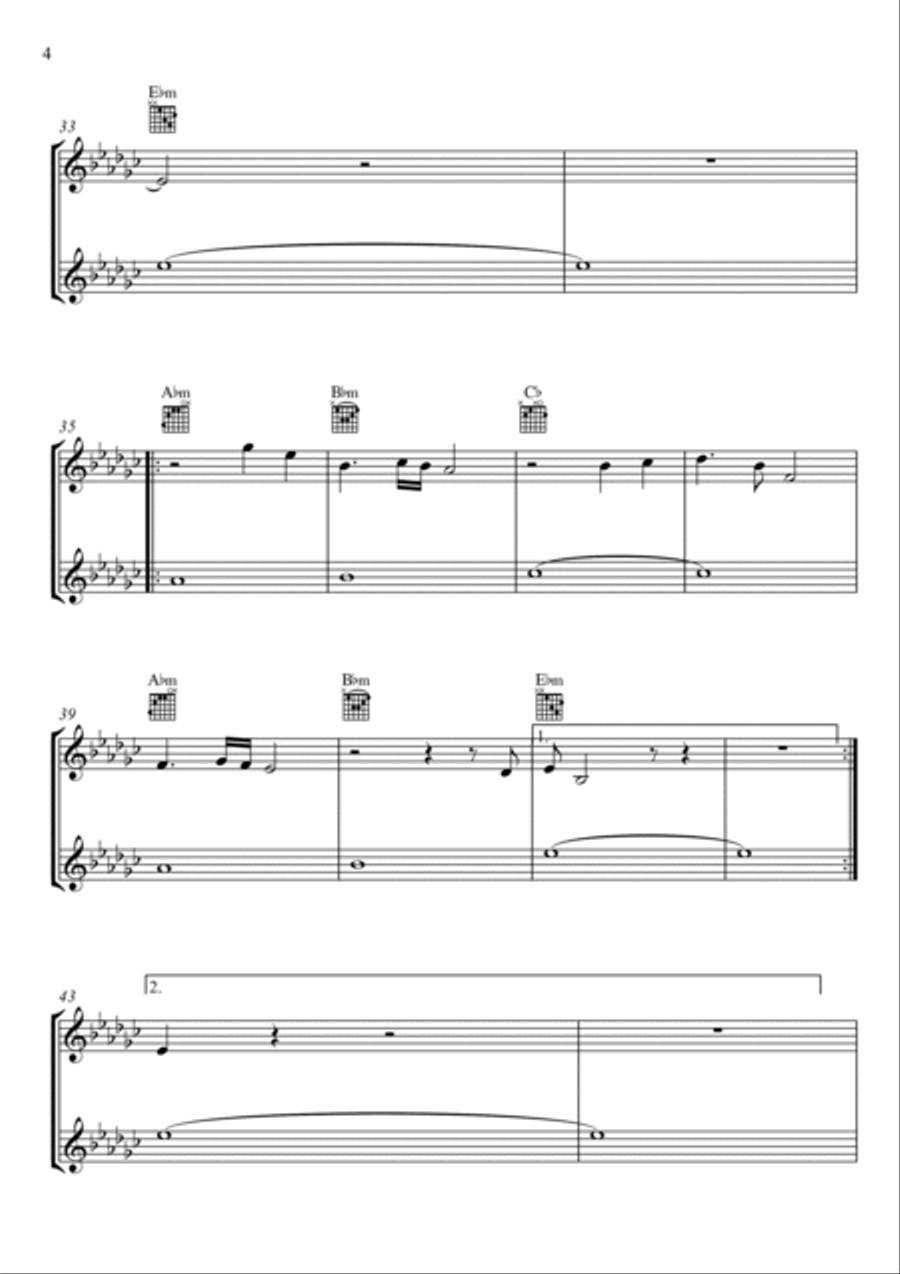 Chamber Of Reflection Chamber Of Reflection Acoustic Guitar scores gallery preview page 4