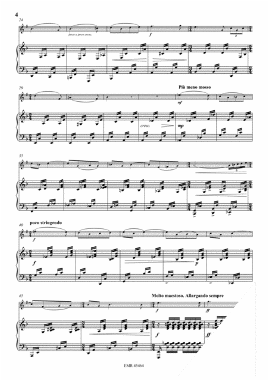Romanze Voice Solo scores gallery preview page 4