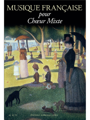 Book cover for Musique Francaise Pour Choeur Mixte Et Piano