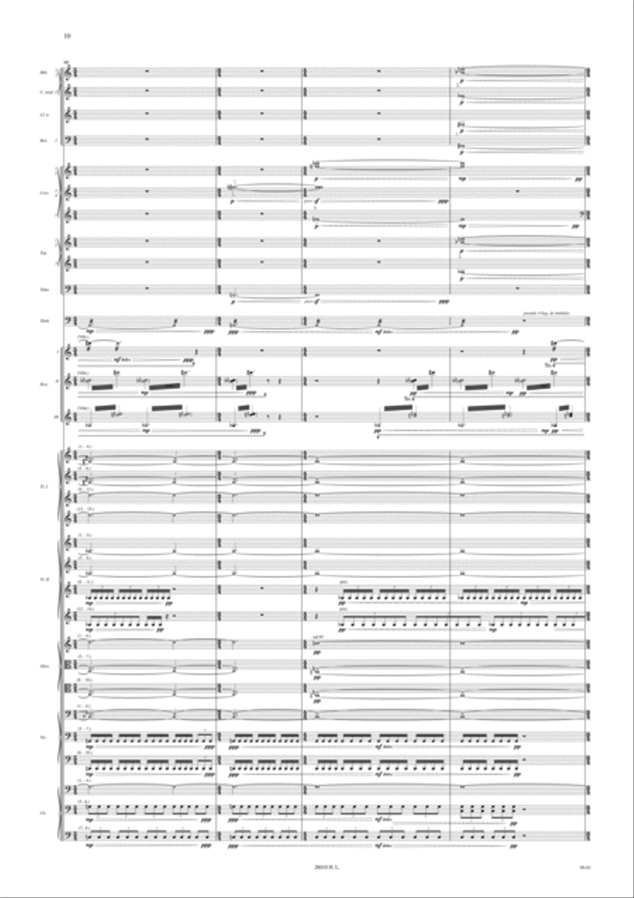 Le Cypres Blanc Orchestra scores gallery preview page 7