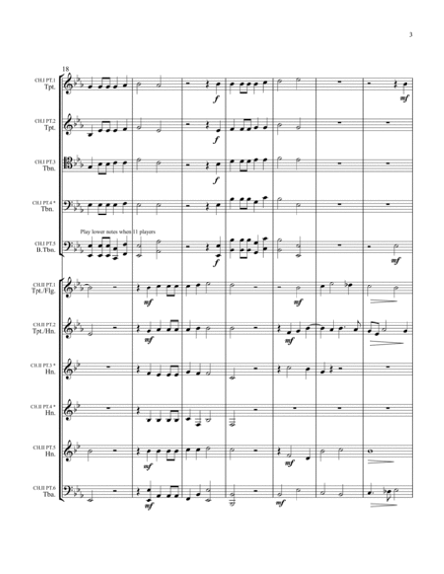 Spiritus Sanctus Brass Ensemble scores gallery preview page 4