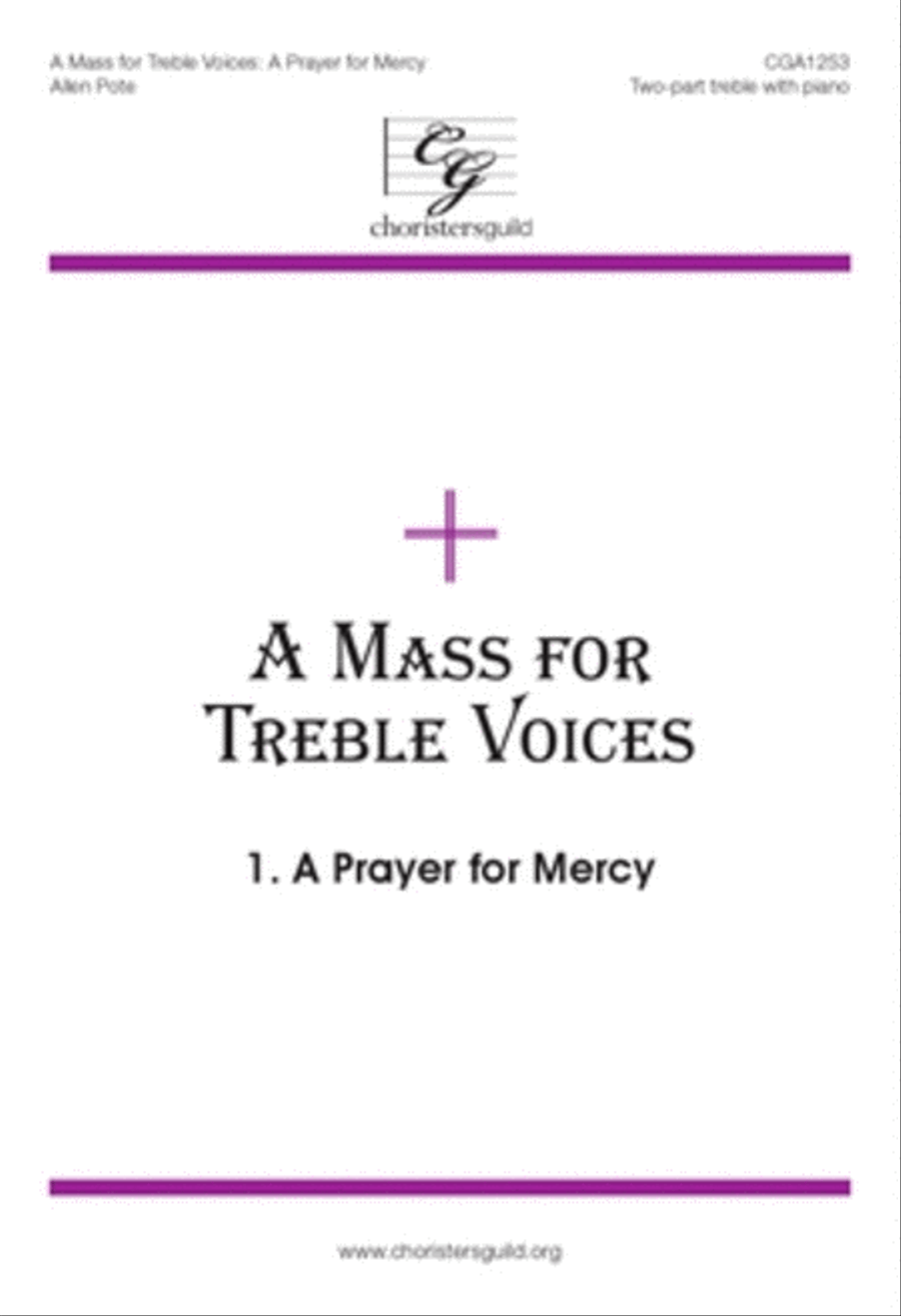 A Mass for Treble Voices - A Prayer for Mercy SSA scores gallery preview page 1