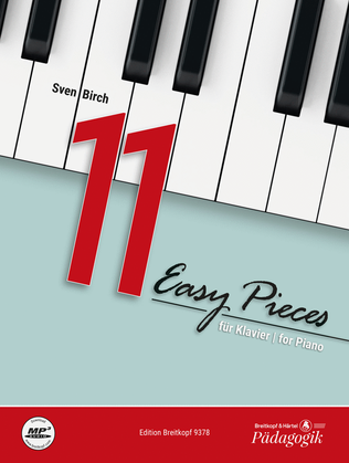 Book cover for 11 Easy Pieces