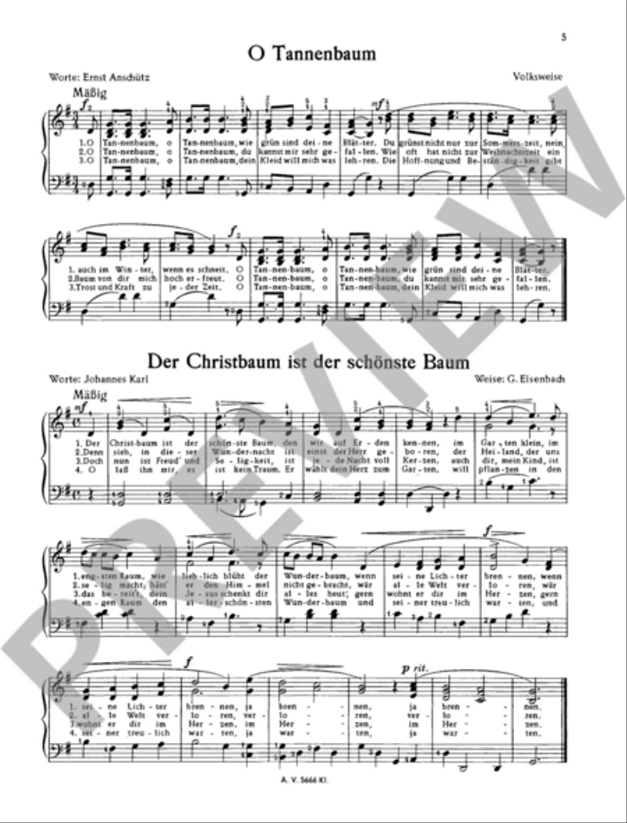 Heilige Nacht Piano Solo scores gallery preview page 2