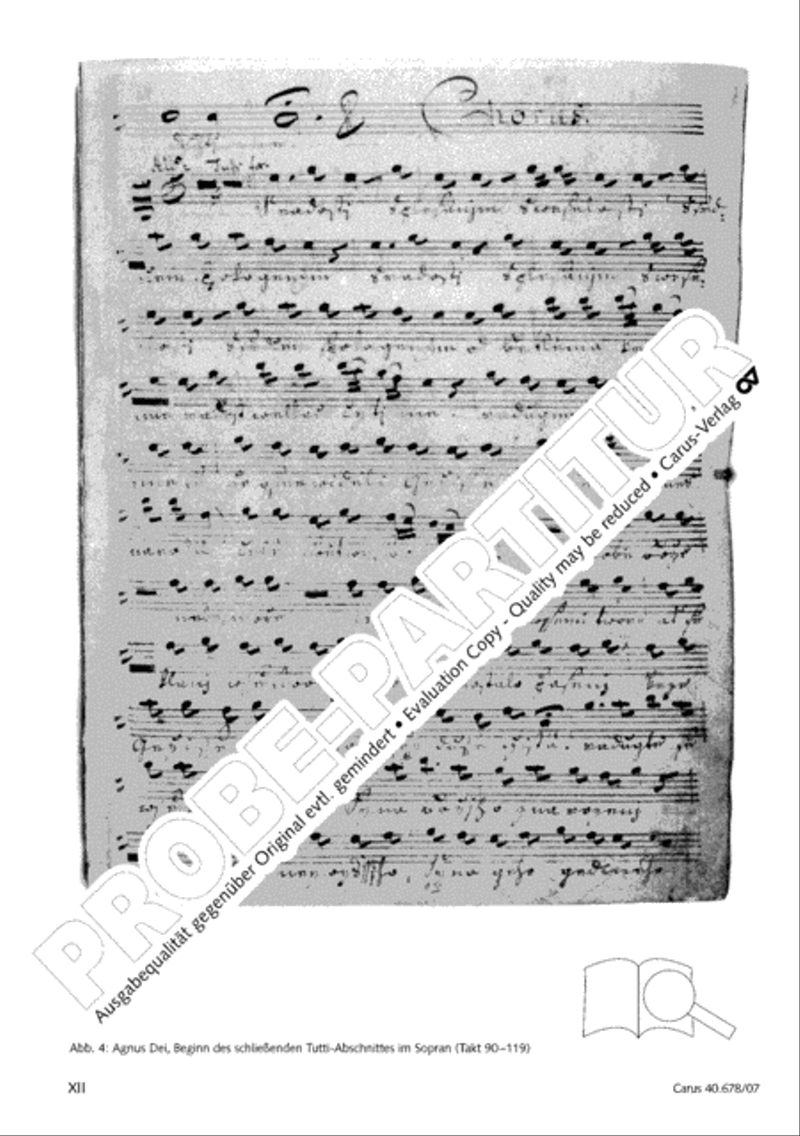 Missa pastoralis bohemica 4-Part scores gallery preview page 13