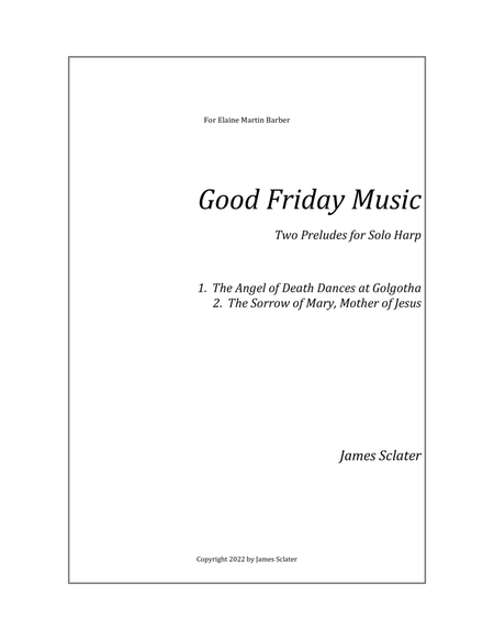 Good Friday Music - Two Preludes for Solo Harp image number null