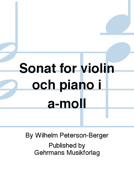 Sonat for violin och piano i a-moll
