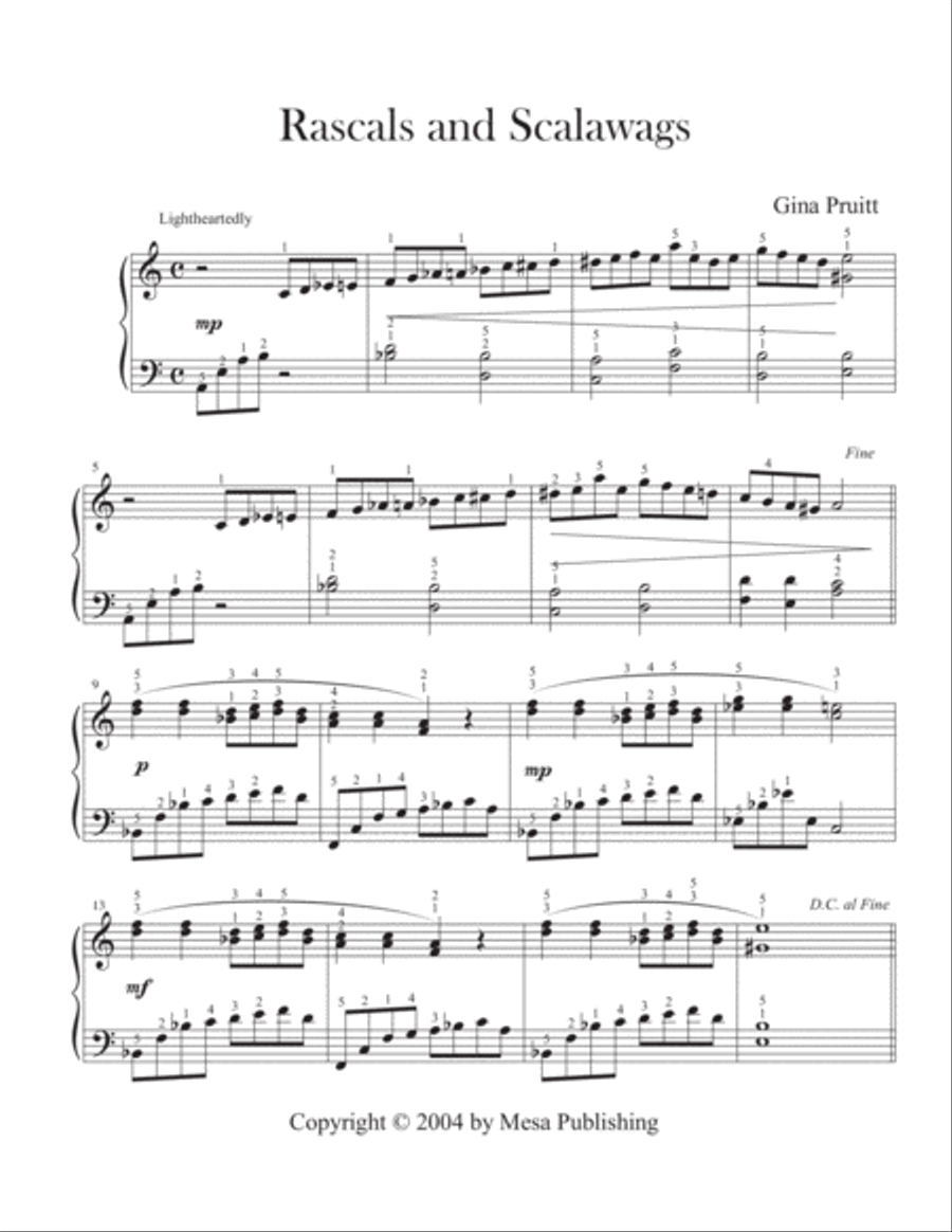 In Olde England Piano Solo scores gallery preview page 3