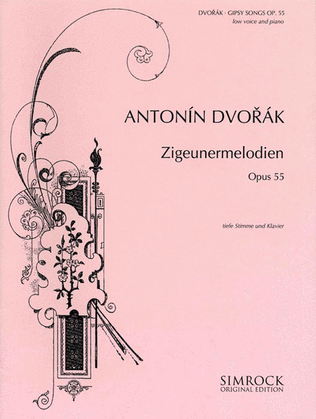 Book cover for Gipsy Songs, Op. 55