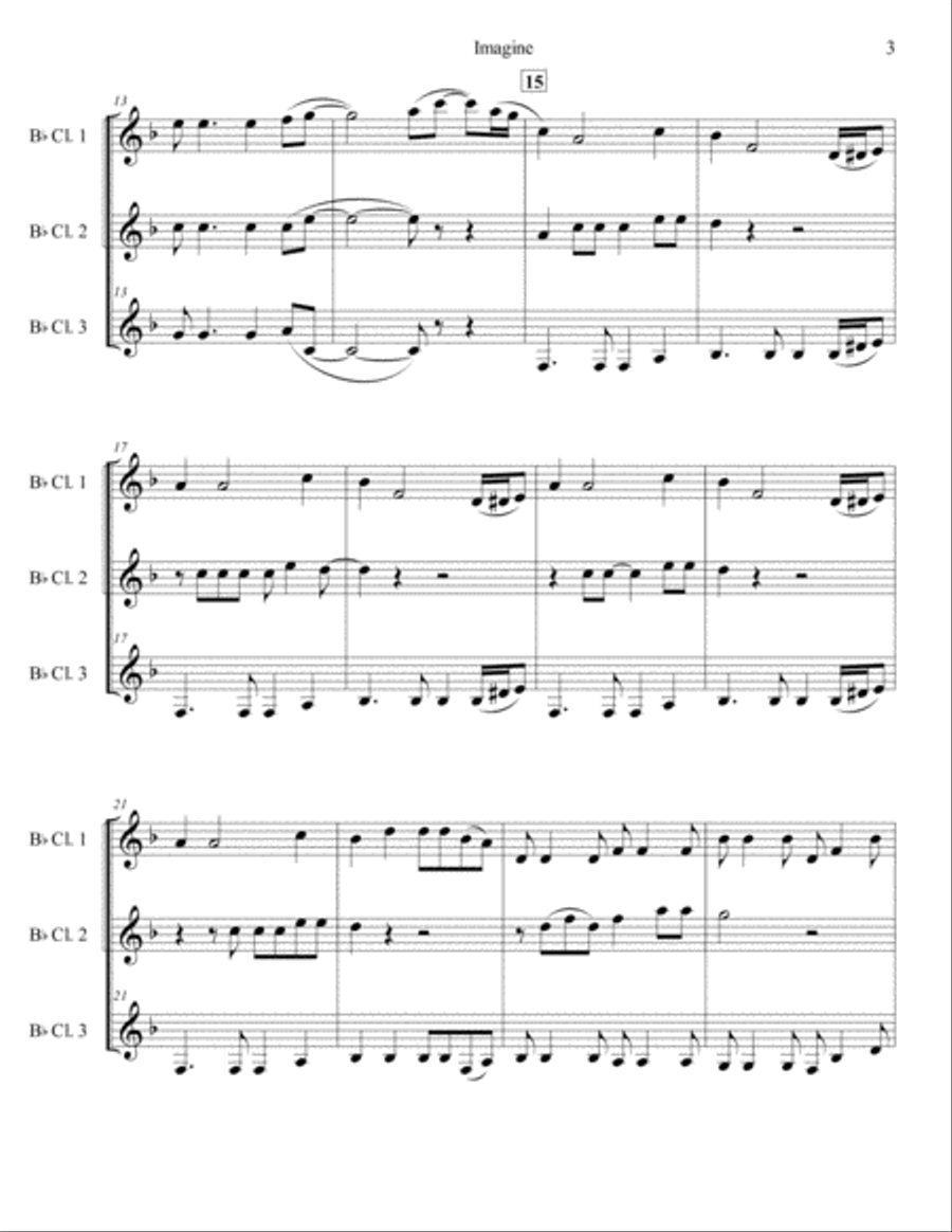 Imagine Woodwind Trio scores gallery preview page 3