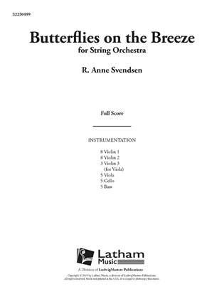 Book cover for Butterflies on the Breeze