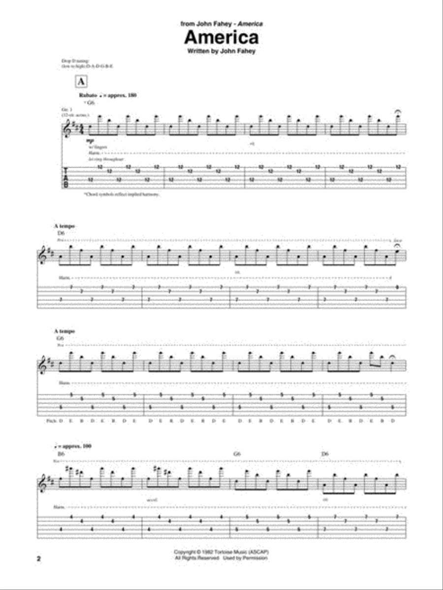 Fingerpicking Guitar Bible Electric Guitar scores gallery preview page 5