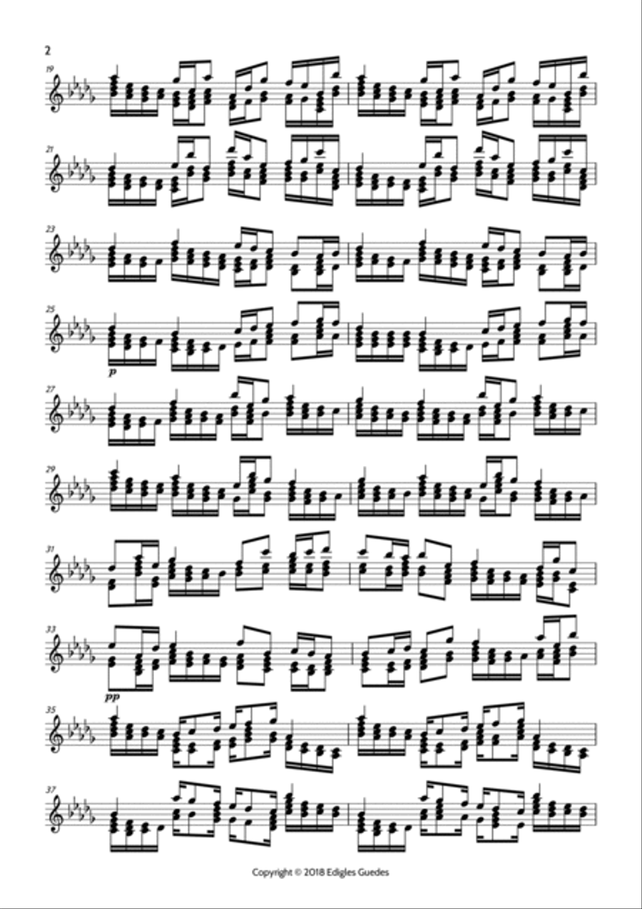 O worship the LORD O worship the LORD Acoustic Guitar scores gallery preview page 3