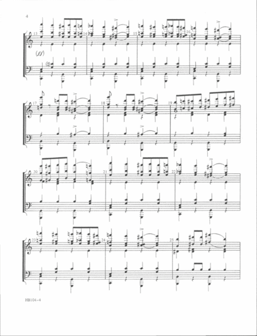 Entry of the Gladiators Handbell Choir scores gallery preview page 4