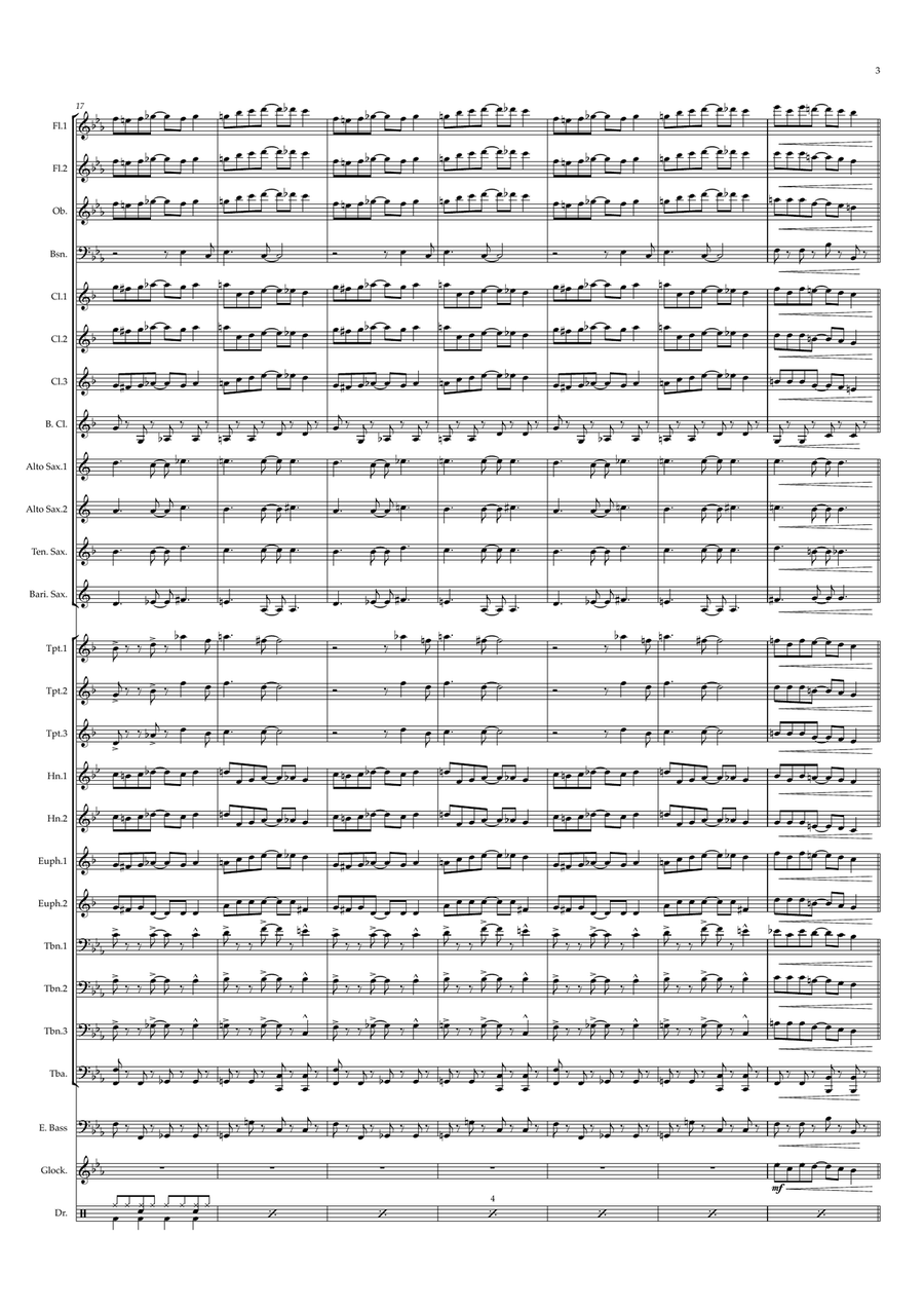 The Mézga Family The Mézga Family Concert Band scores gallery preview page 5