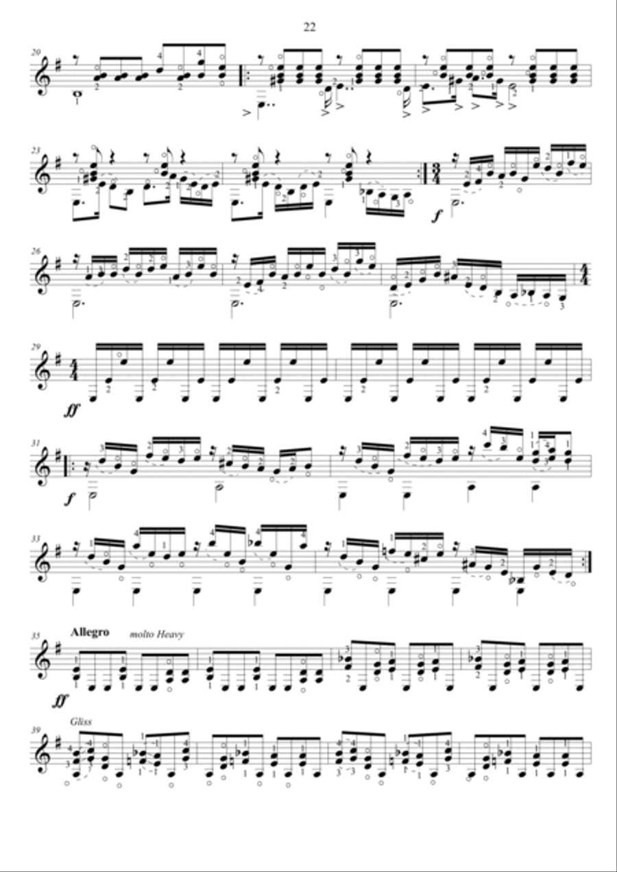 DanielRock Acoustic Guitar scores gallery preview page 2