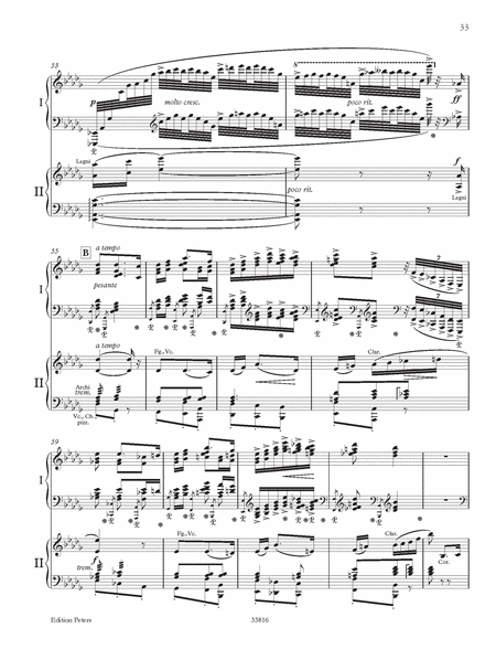 Piano Concerto in A minor Op. 16 (Edition for 2 Pianos)