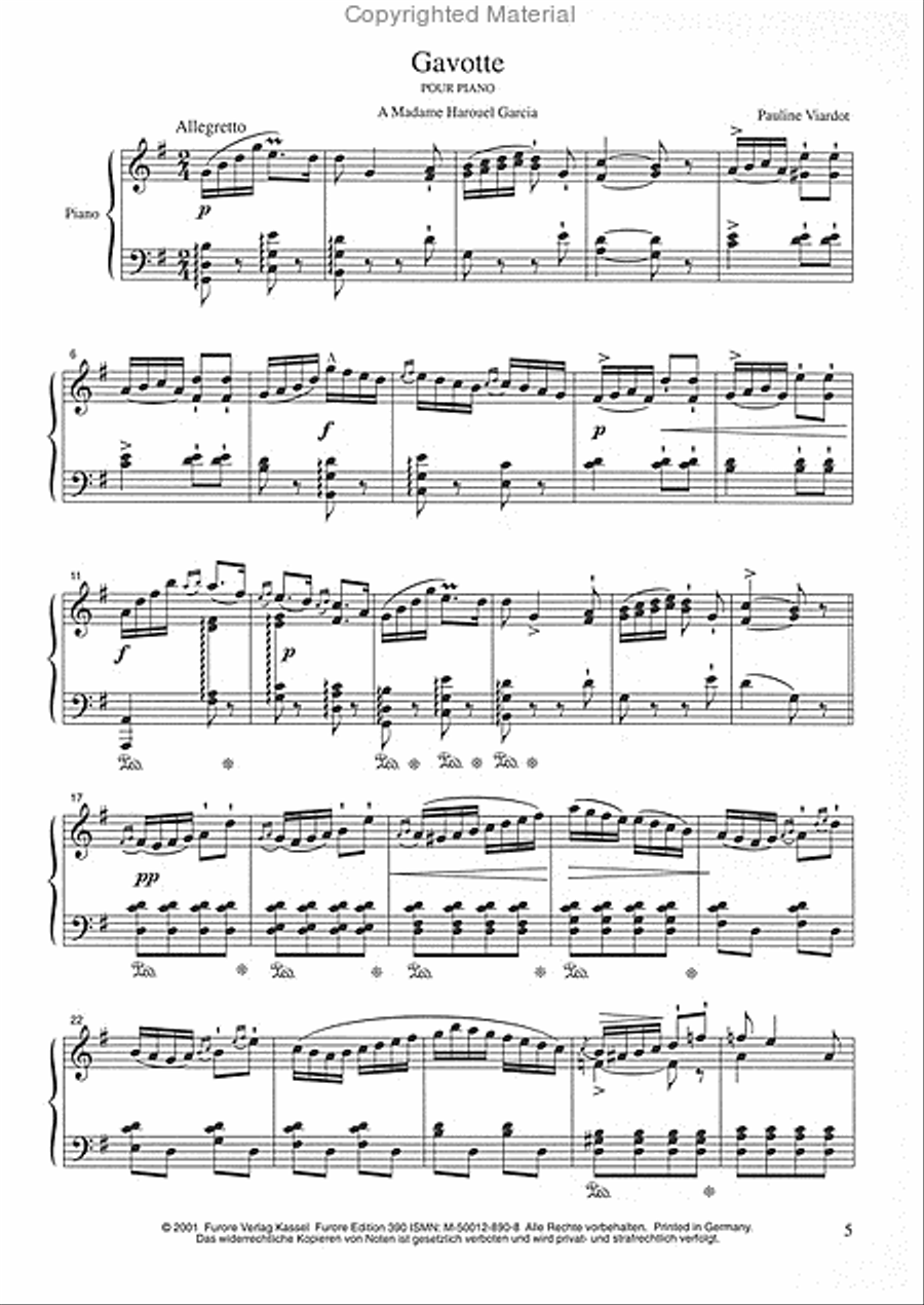 Gavotte & Serenade Harpsichord scores gallery preview page 2