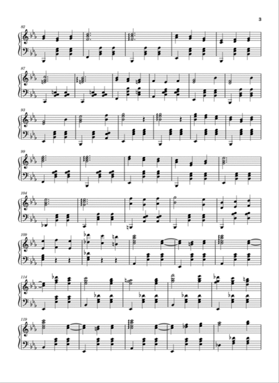 Waltz No.2 Waltz No.2 Piano Solo scores gallery preview page 3