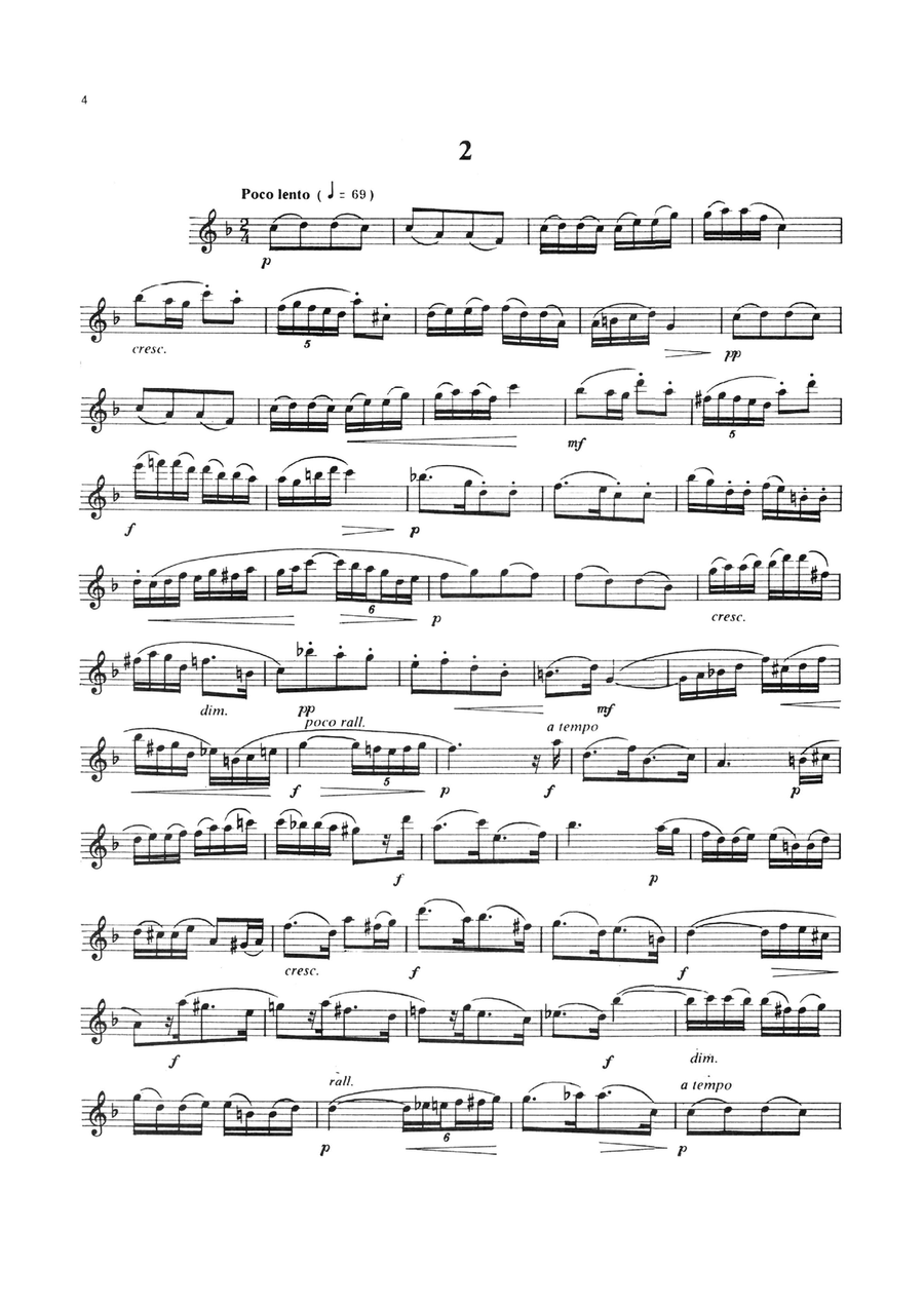 Pieces for Solo Recorder Vol. 2 Recorder scores gallery preview page 6