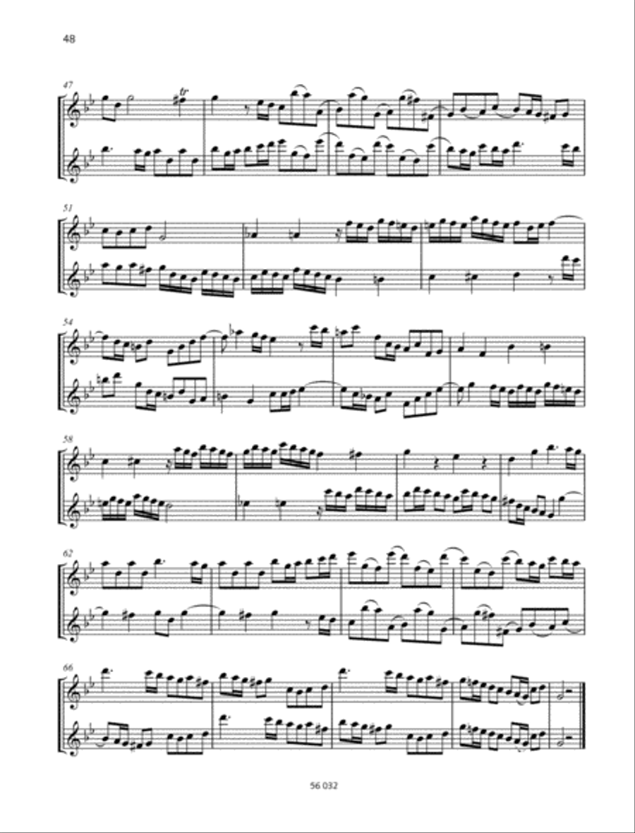 Sonata G minor, TWV 40:104 Alto Recorder scores gallery preview page 5