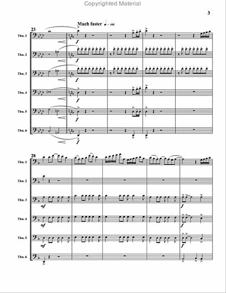 Visions Trombone scores gallery preview page 4