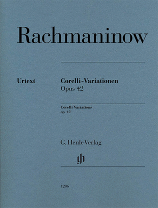 Book cover for Corelli Variations Op. 42