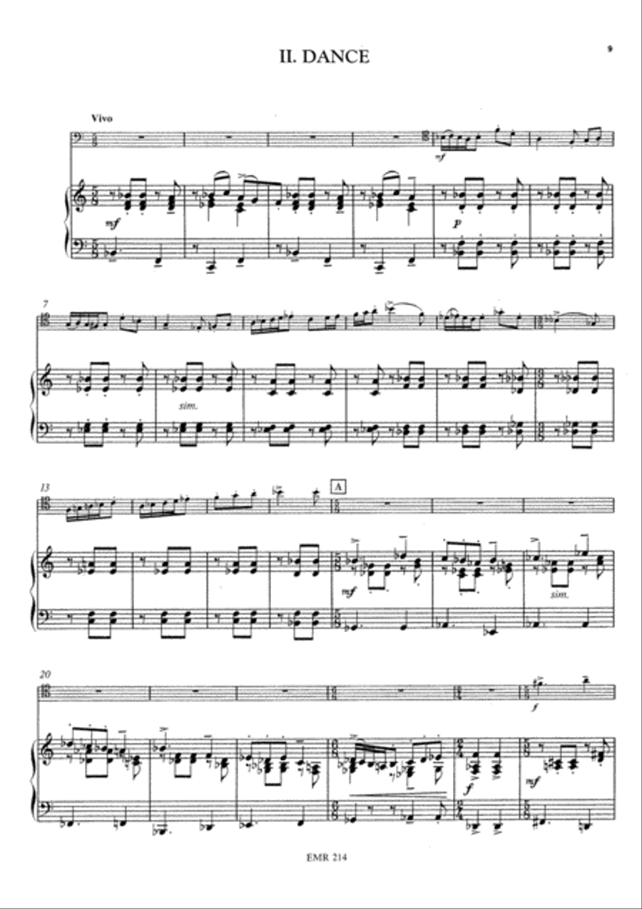 Prelude And Dance Piano Accompaniment scores gallery preview page 6