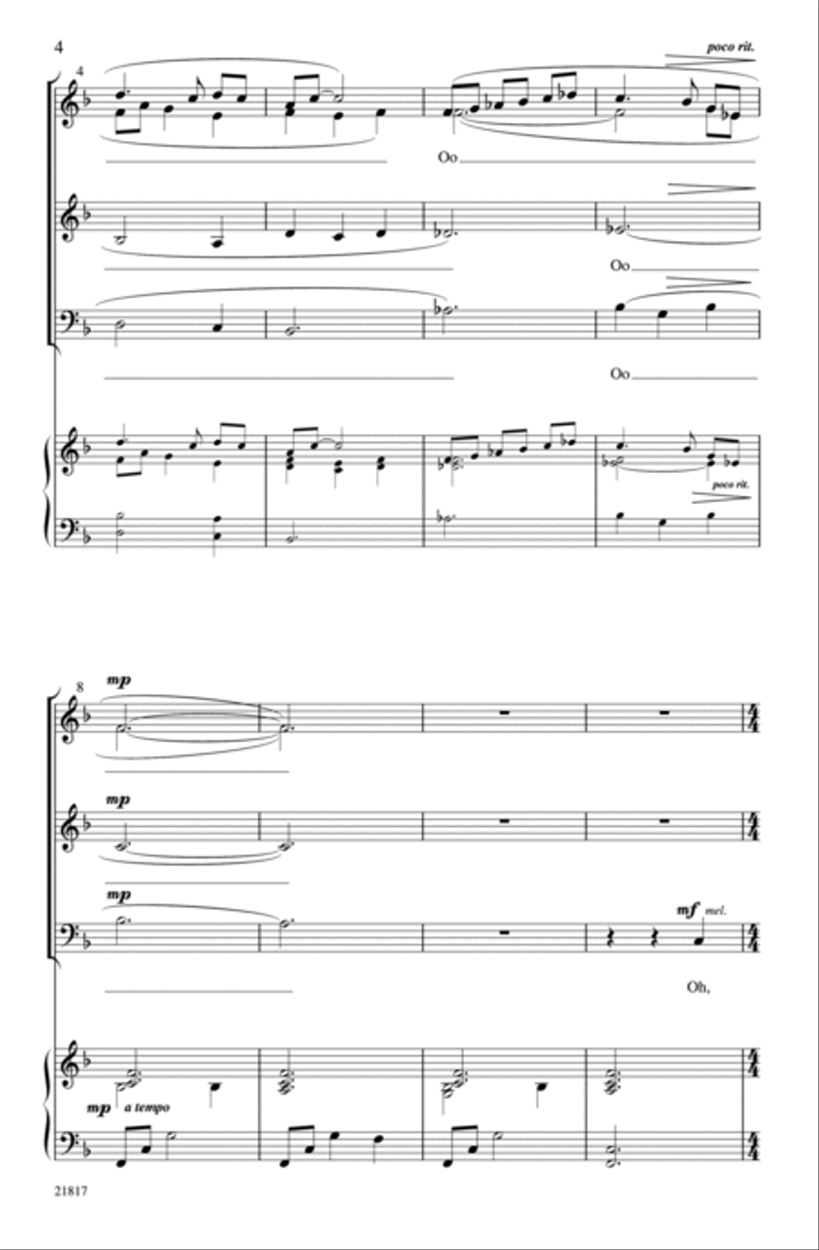 <br>Sheet music extract