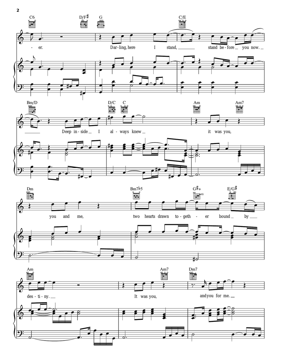 Will You Still Love Me Will You Still Love Me Piano, Vocal, Guitar scores gallery preview page 2