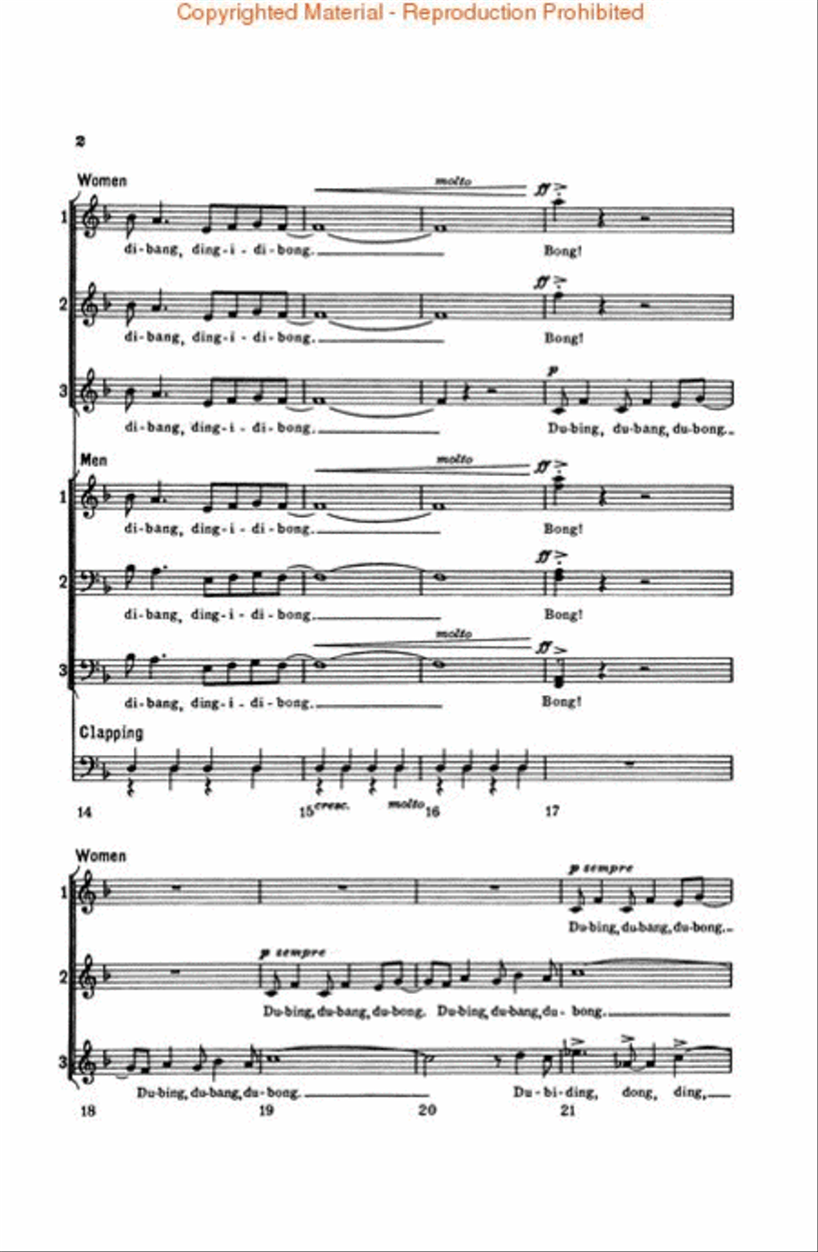 Warm-Up Warm-Up 4-Part scores gallery preview page 3