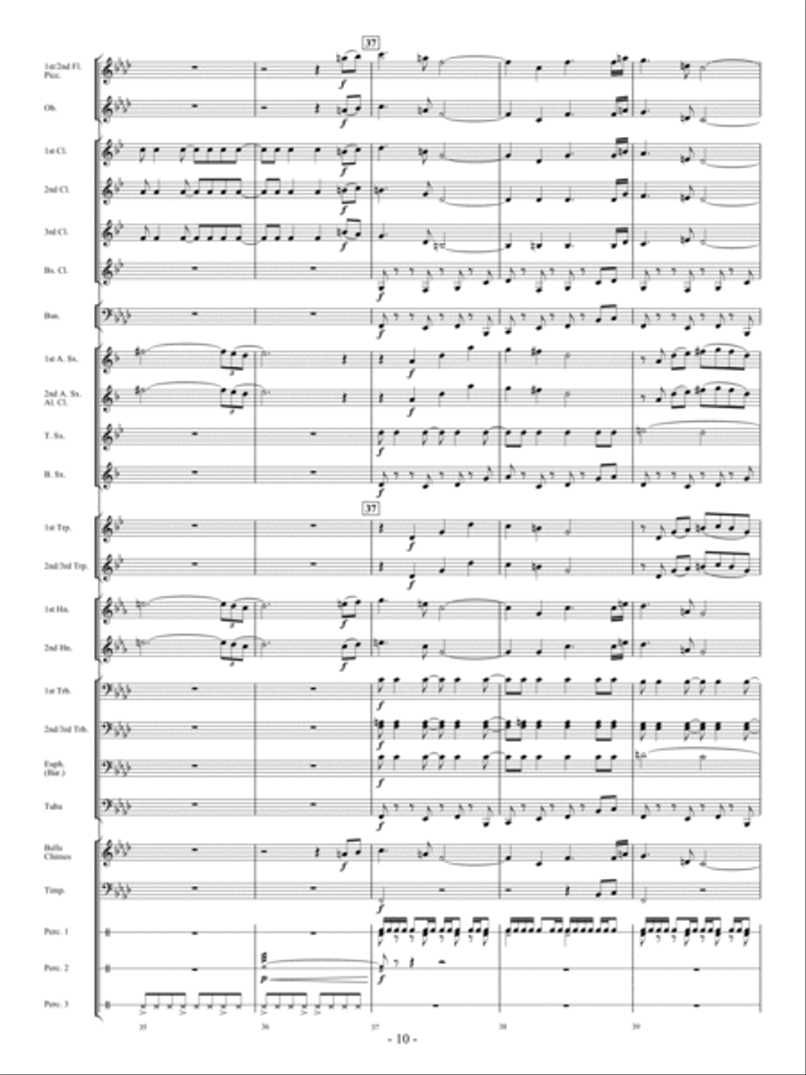Adventures Concert Band scores gallery preview page 9