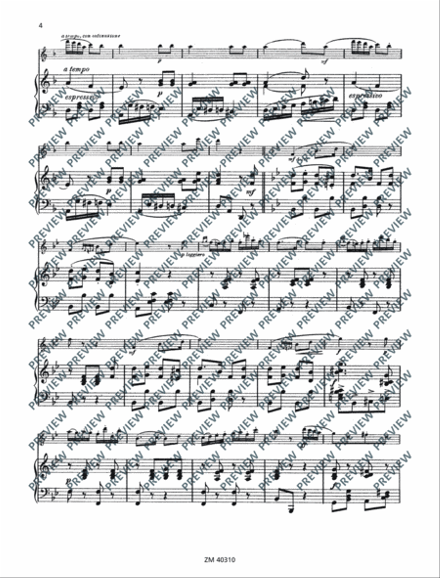 Danse des Pierrots (Polka) Flute Solo scores gallery preview page 5