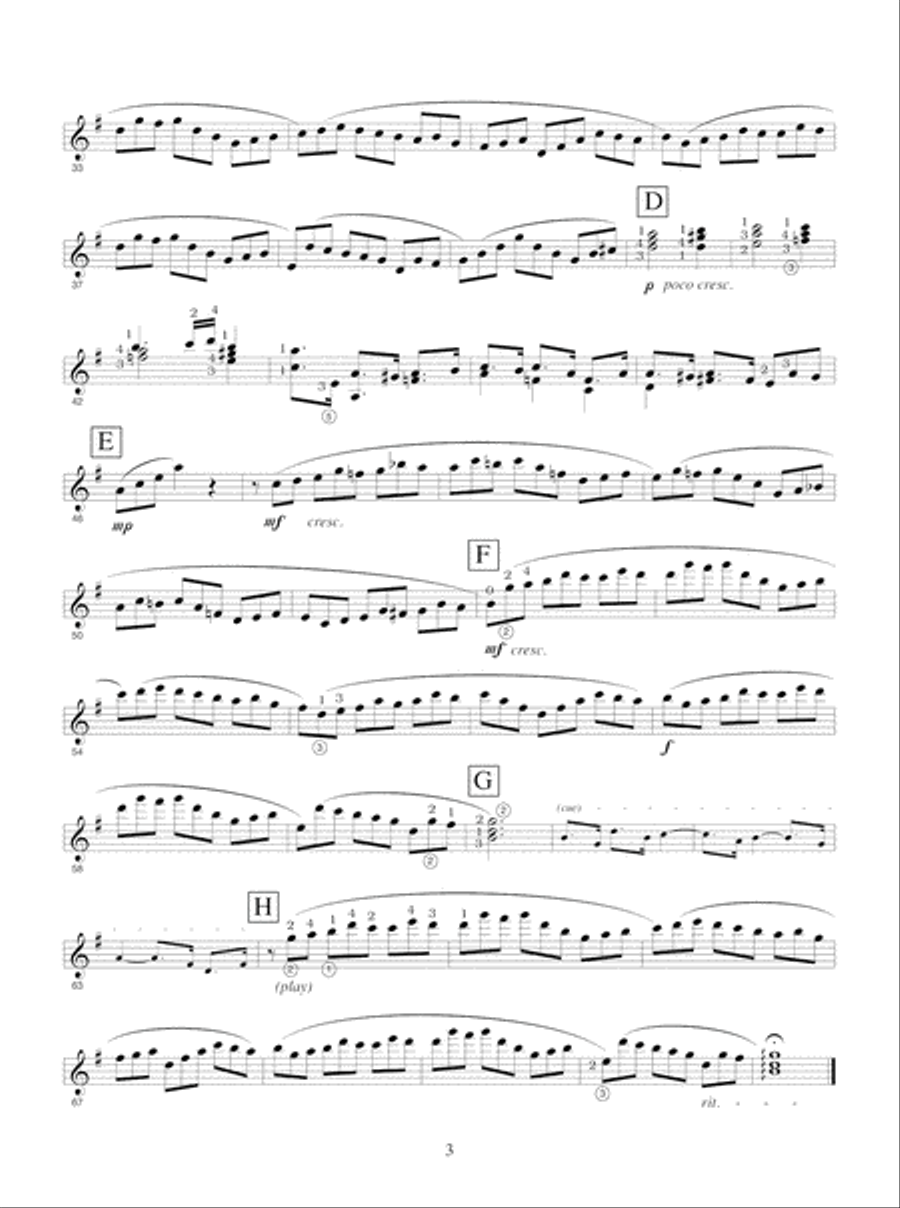 The Complete Laurindo Almeida Anthology of Guitar Trios Guitar Ensemble scores gallery preview page 4