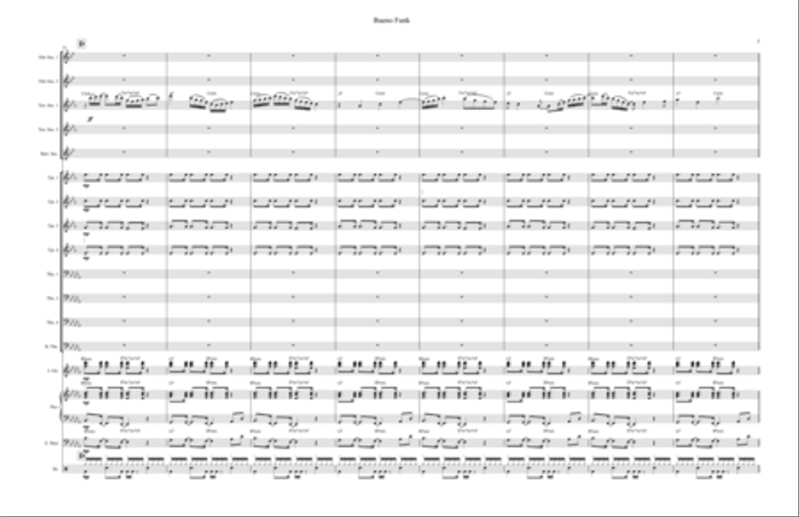 Bueno Funk Jazz Ensemble scores gallery preview page 5