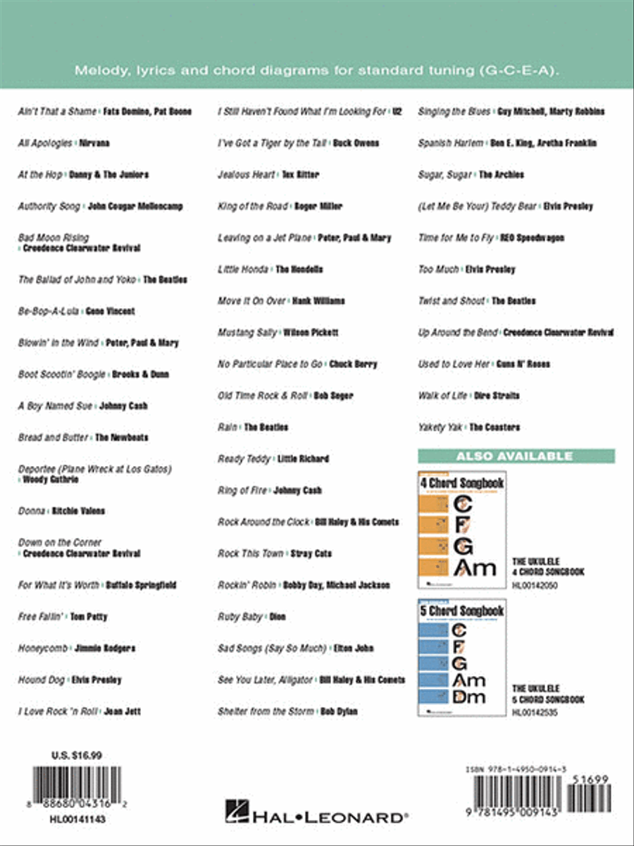 The Ukulele 3 Chord Songbook Ukulele scores gallery preview page 6