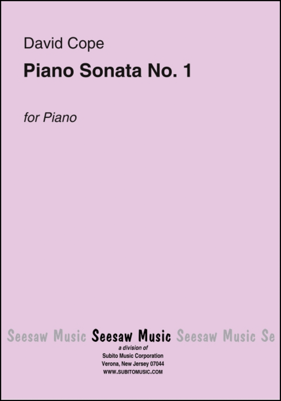 Piano Sonata #1 Harpsichord scores gallery preview page 1