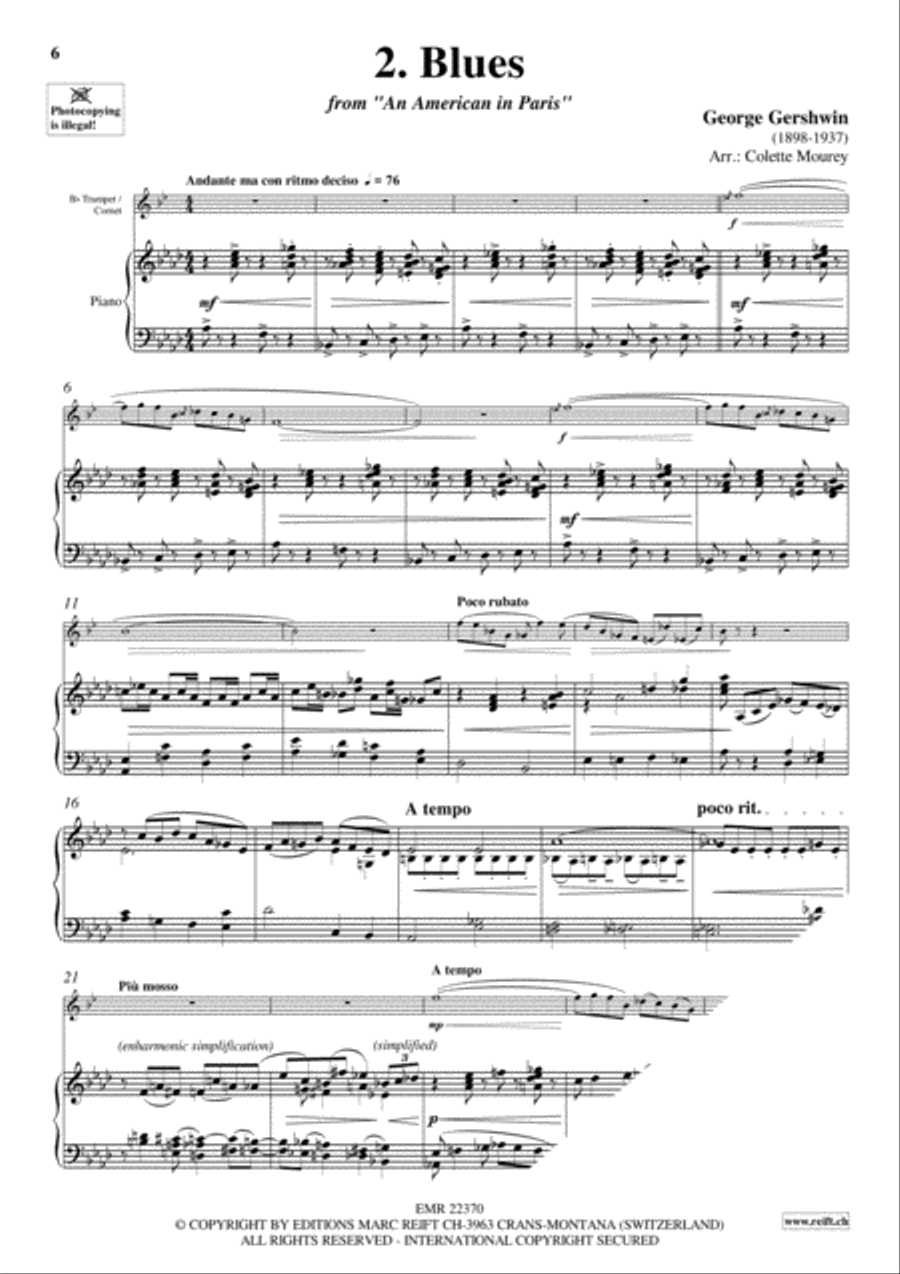 Gershwin 20 Greatest Hits Cornet scores gallery preview page 4