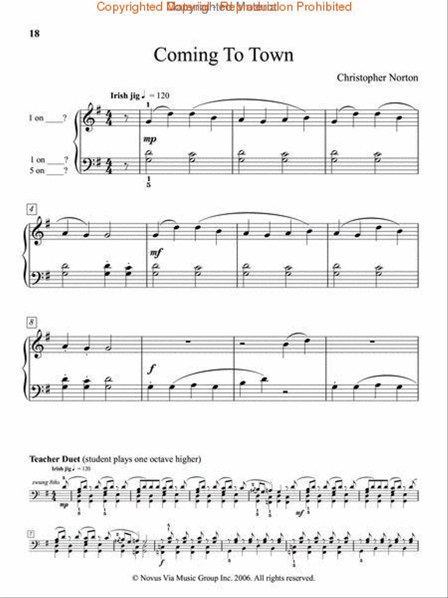 American Popular Piano Repertoire - Level 1 (Book/CD) Piano Method scores gallery preview page 5