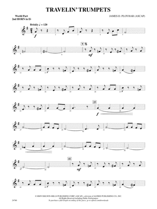 Travelin' Trumpets: (wp) 2nd Horn in E-flat