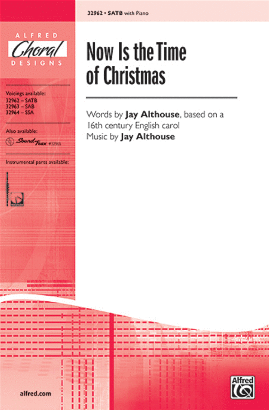 Now Is the Time of Christmas 4-Part scores gallery preview page 1