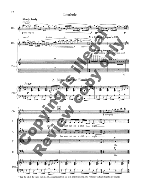 The Rose Briar and the Bicycle (Piano/Vocal Score) image number null