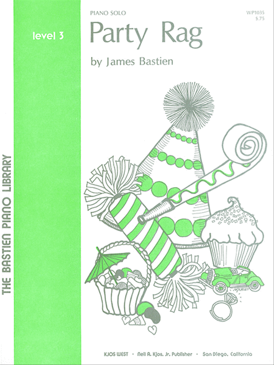 Party Rag Piano Method scores gallery preview page 1