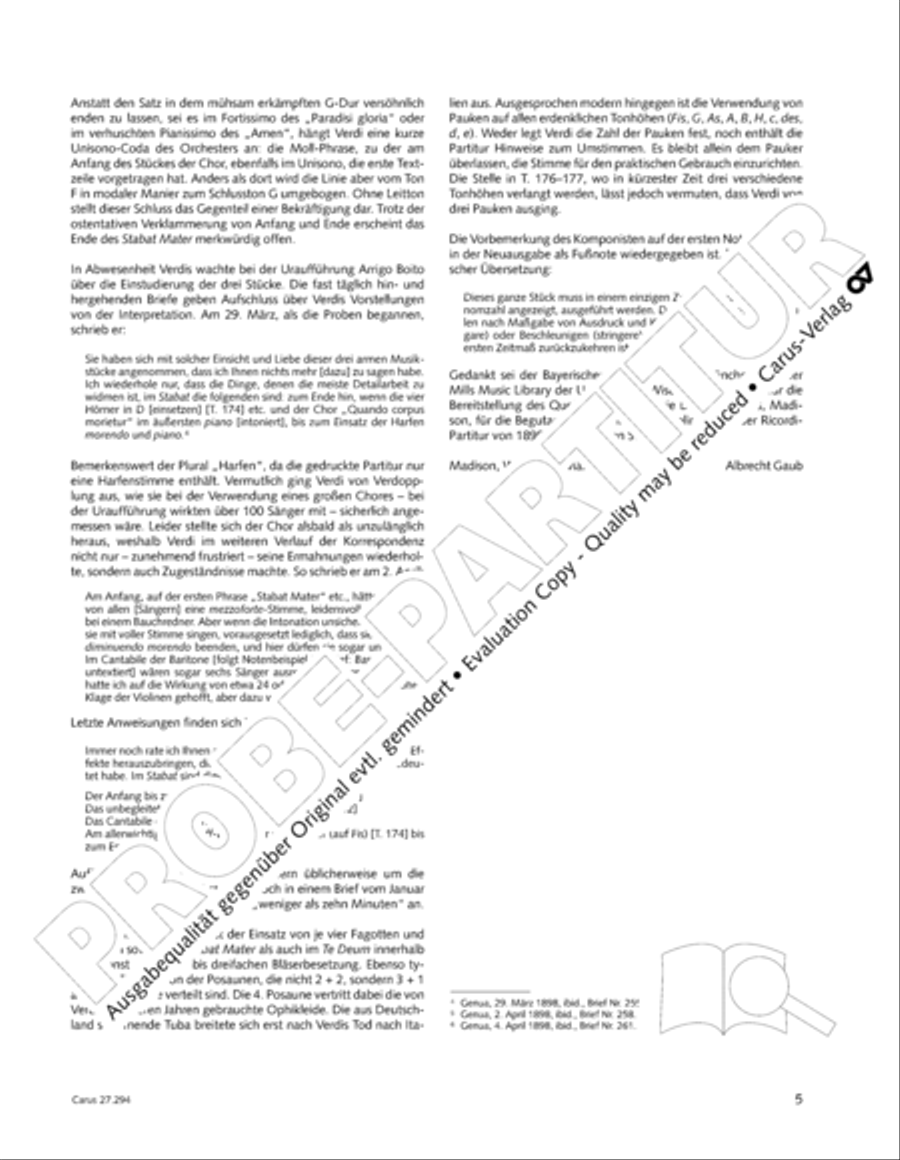 Stabat mater Stabat mater 4-Part scores gallery preview page 6