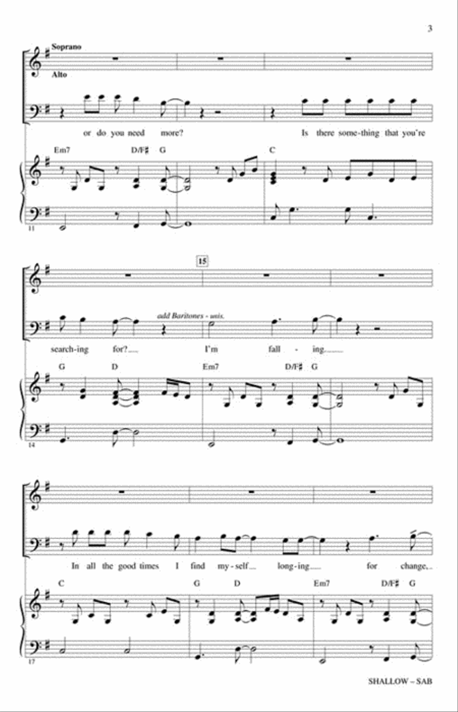 Shallow 3-Part scores gallery preview page 3