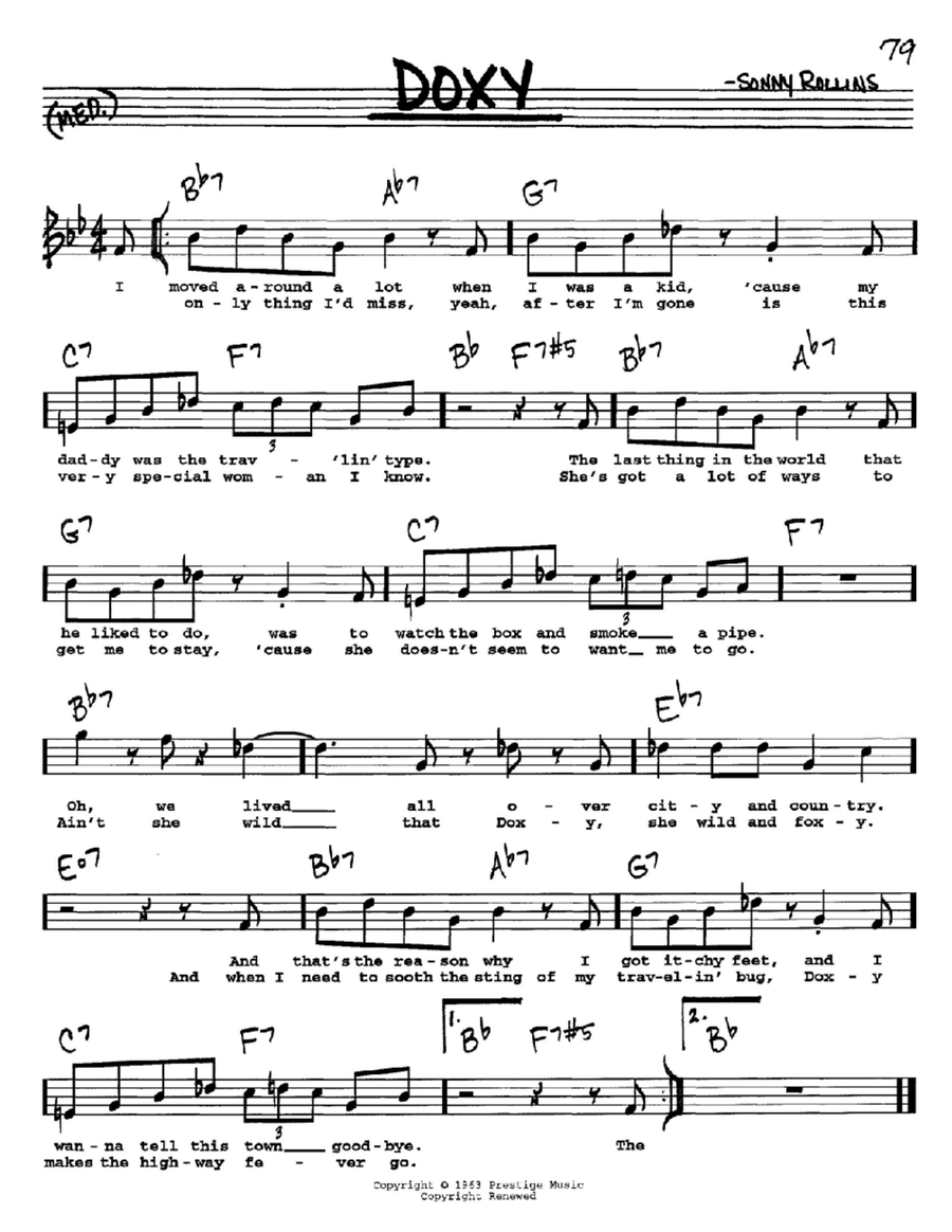 Doxy Voice scores gallery preview page 1
